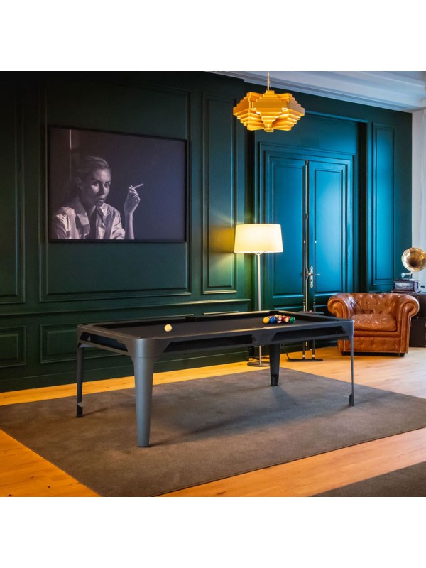 Cornilleau Hyphen biljard miza – črna z dark grey podlogo