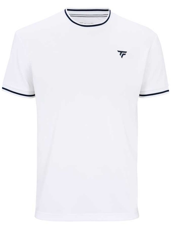 Tecnifibre majica Team Tech tee White