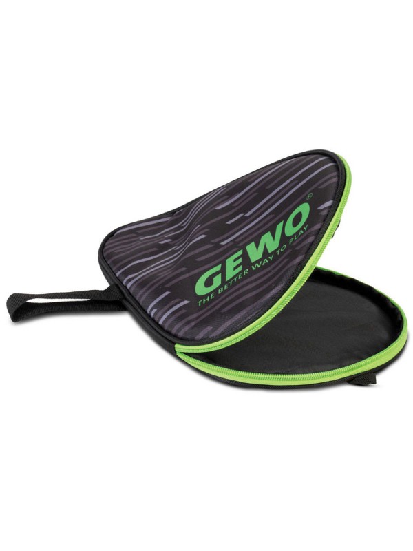 Ovitek za namizno teniški lopar GEWO Round Black/Lime