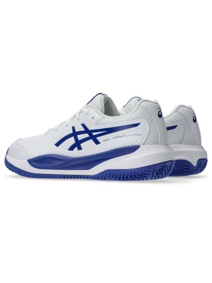 Otroški copati za tenis Asics Gel Resolution X White/Dark Cobalt
